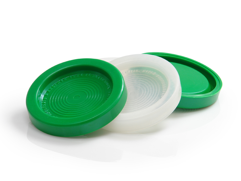 Plastic lids for preservation (multi colored and clear)