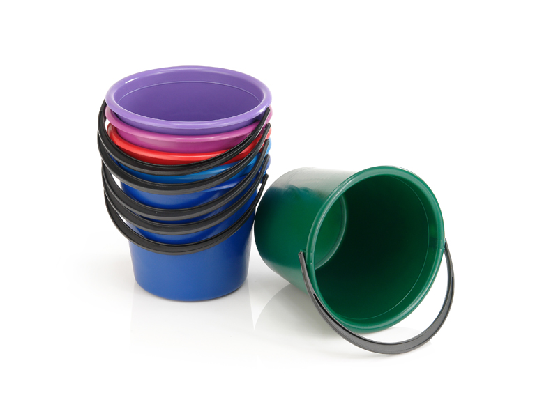 Plastic Bucket 5L (color and black)